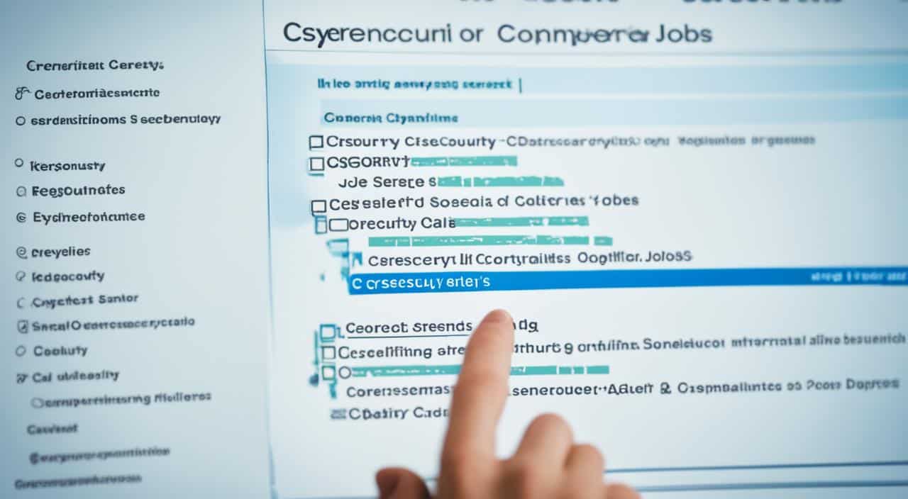 Cybersicherheits-Stellenangebote